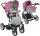 Pushchair yearly ARTI Concept B800 2w1 Pink/Gray