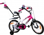 Rower BMX Rbike 3-16 white-purple