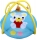 Mata edukacyjna ARTI B072619 Bear Blue