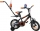 Rower BMX Rbike 4-12 black-orange