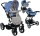 Wózek całoroczny ARTI Concept Plus B800 3w1 Blue/Gray